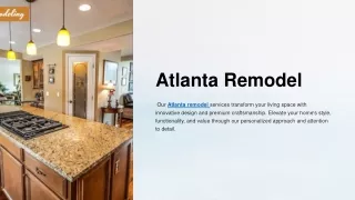 Providing expert home remodeling services in Atlanta