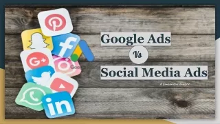 Google Ads Vs Social Media Ads