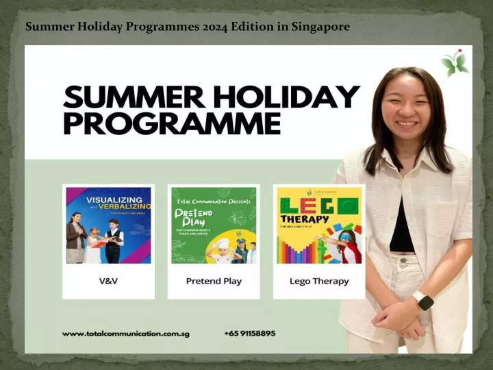 summer holiday programmes 2024 edition