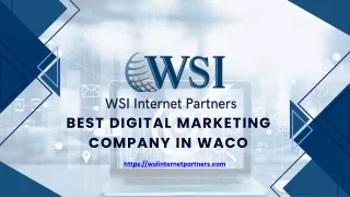 BEST DIGITAL MARKETING COMPANY IN WACO