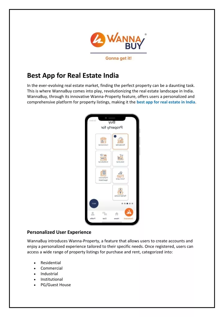 best app for real estate india