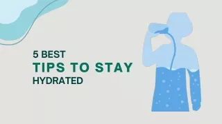 5 Best Tips to Stay Hydrated | GetGoodLifeHacks!!