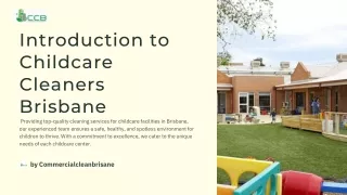 Spotless Play, Happy Day: Discover Brisbane's Best Childcare Cleaners