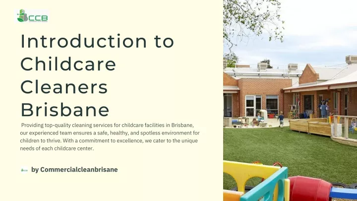 introduction to childcare cleaners brisbane