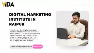 Best Digital Marketing Institute in Raipur