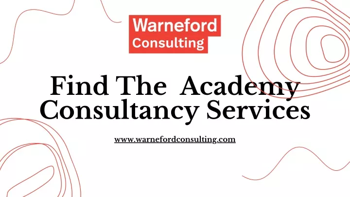 find the academy consultancy services