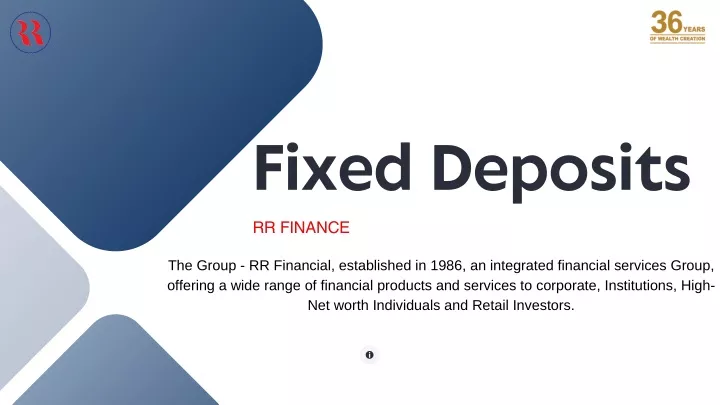 fixed deposits