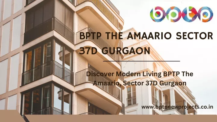 bptp the amaario sector 37d gurgaon