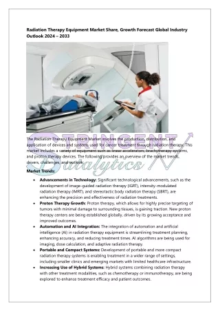 Radiation Therapy Equipment Market