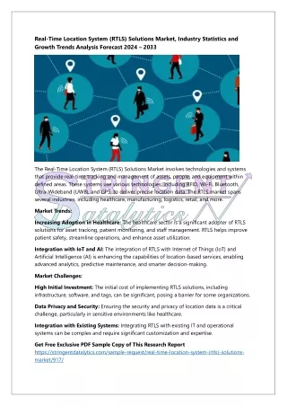 Real-Time Location System (RTLS) Solutions Market