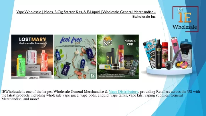 vape wholesale mods e cig starter kits e liquid wholesale general merchandise iewholesale inc