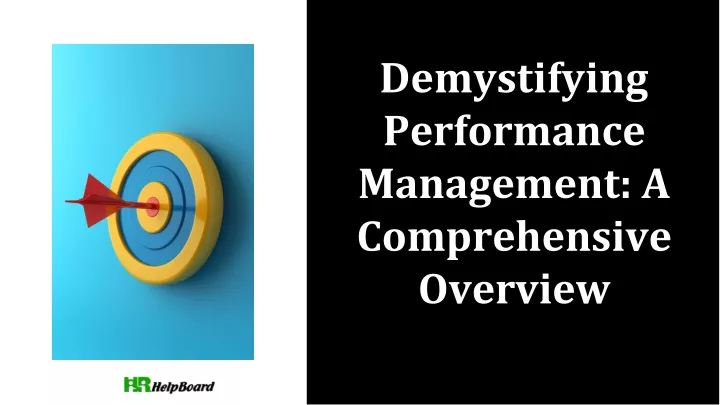 demystifying performance management