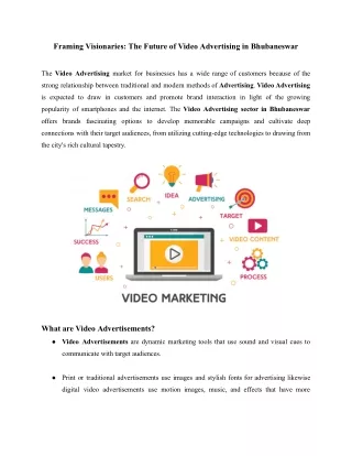 The Future of Video Advertising in Bhubaneswar