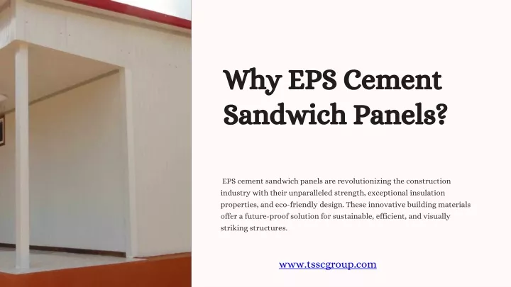 why eps cement sandwich panels