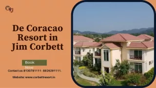 De Coracao Resort in Jim Corbett | Corporate Offsite