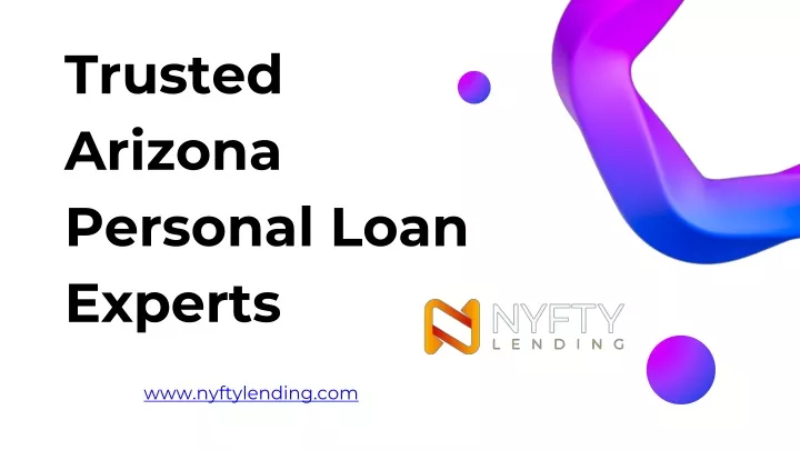 trusted arizona personal loan experts