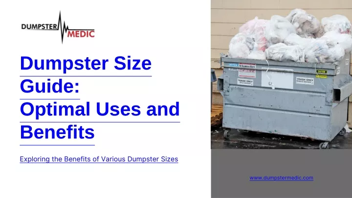 dumpster size guide optimal uses and benefits