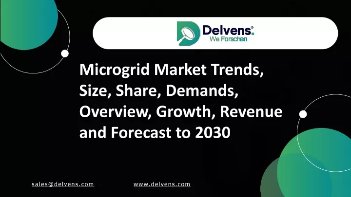 microgrid market trends size share demands