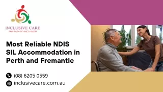 Most Reliable NDIS SIL Accommodation in Perth and Fremantle