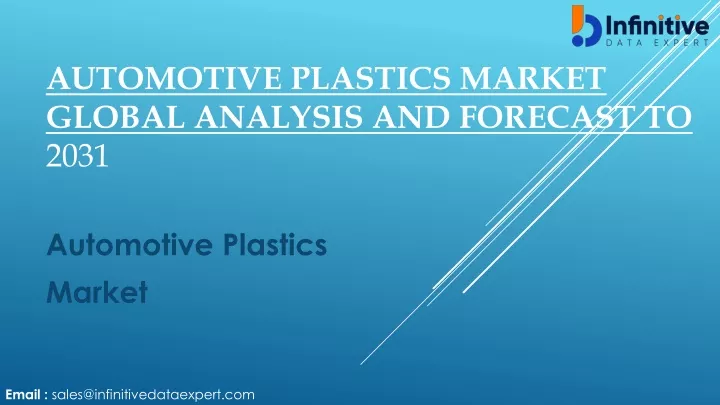 automotive plastics market global analysis and forecast to 2031