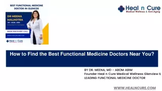 Best Functional Medicine Doctors Lakeforest