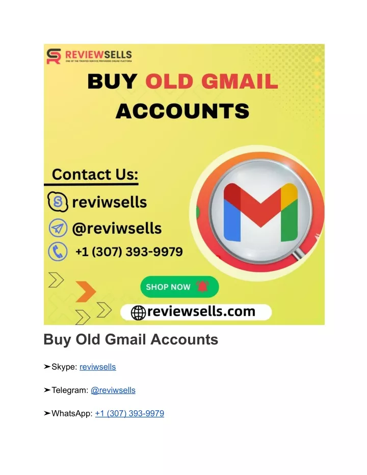 buy old gmail accounts