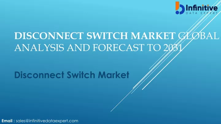 disconnect switch market global analysis and forecast to 2031