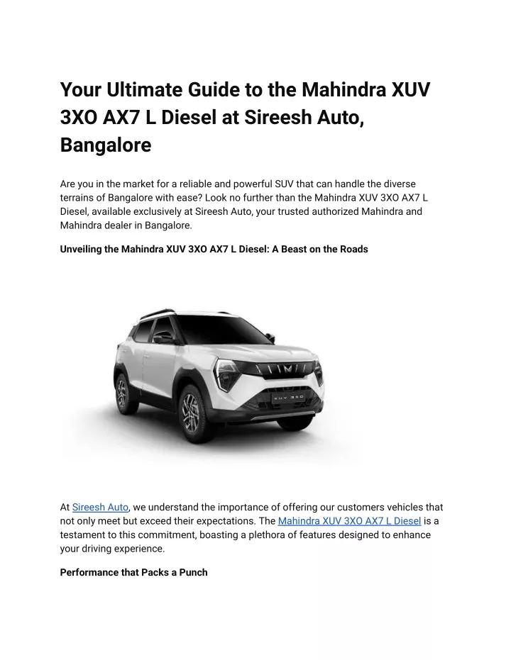 your ultimate guide to the mahindra