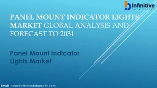 panel mount indicator lights market global analysis and forecast to 2031
