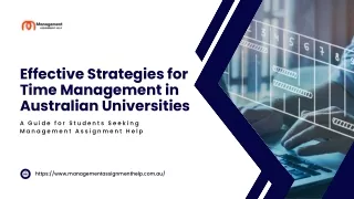 Effective Strategies for Time Management in Australian Universities