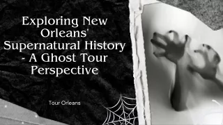 Haunted Pub Crawl - Tour Orleans