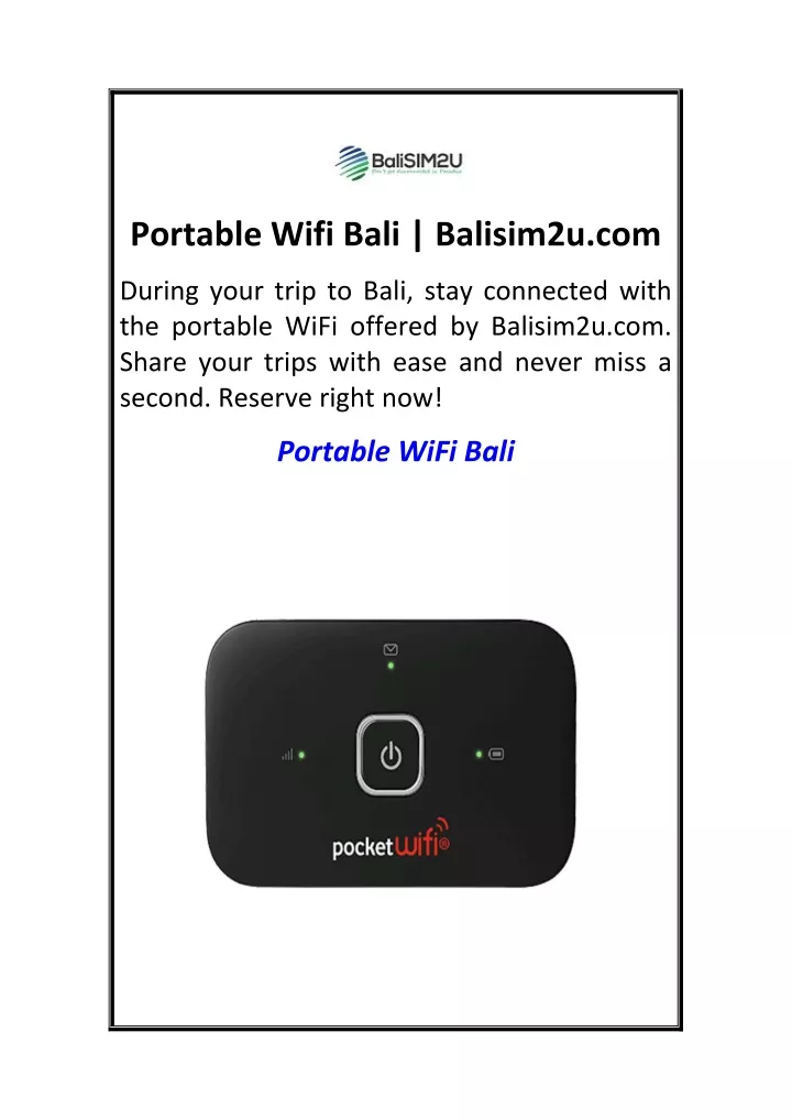 portable wifi bali balisim2u com