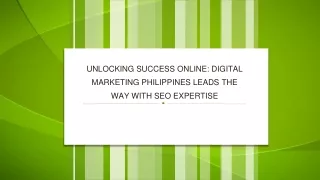 Unlocking Success Online Digital Marketing Philippines Leads the Way with SEO Expertise