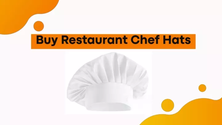 buy restaurant chef hats