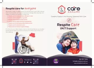 Enhancing Caregiver Well-being with Respite Care