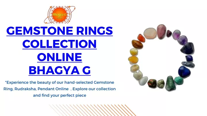 gemstone rings collection online bhagya g