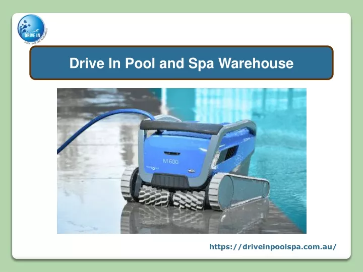 drive in pool and spa warehouse