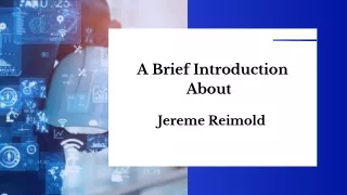 a brief introduction about