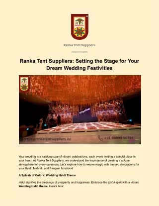 Exquisite Wedding Theme Decorations: Haldi, Mehndi & Sangeet Decor Ideas.