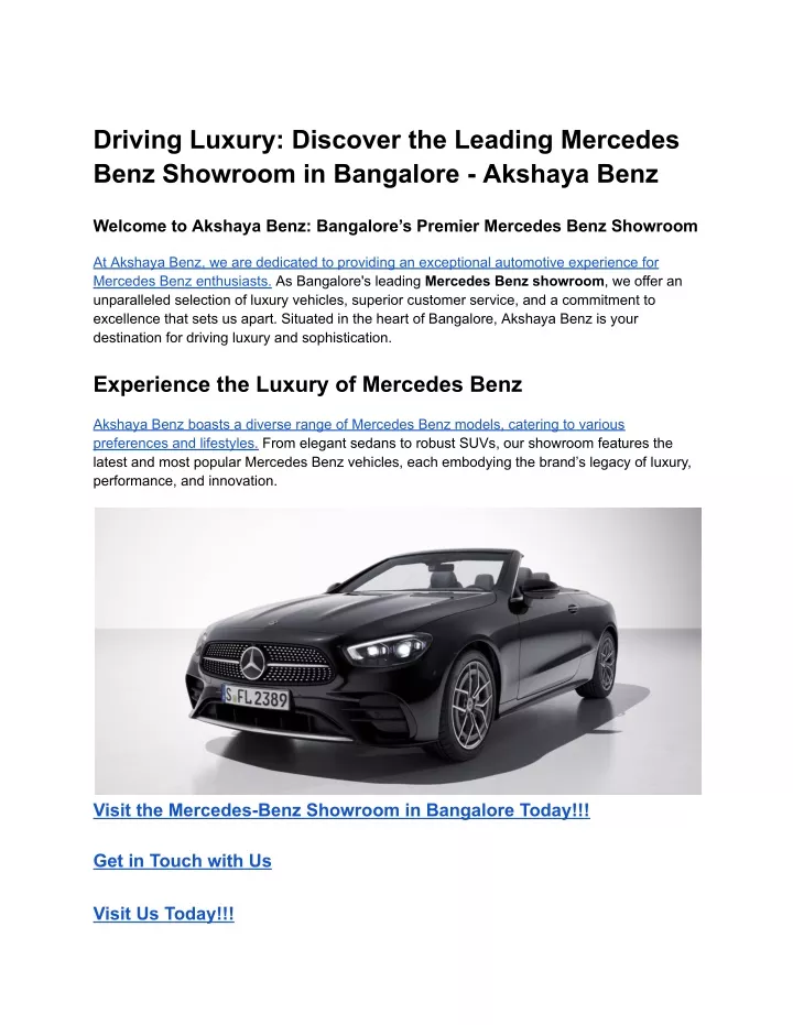 driving luxury discover the leading mercedes benz