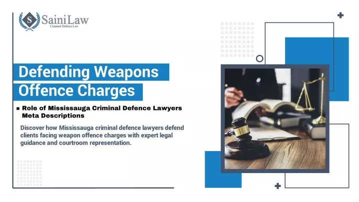 defending weapons offence charges