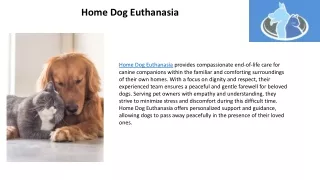 Home Dog Euthanasia