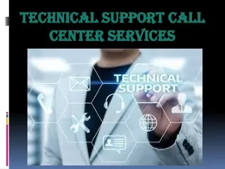 Technical Support Call Center Services