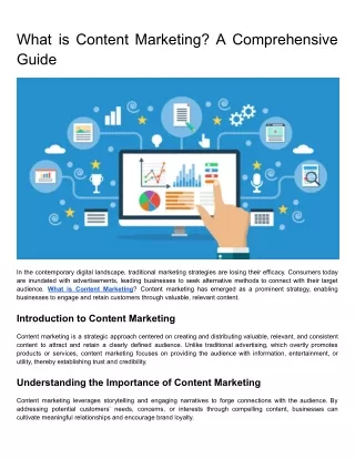 what is content marketing a comprehensive guide