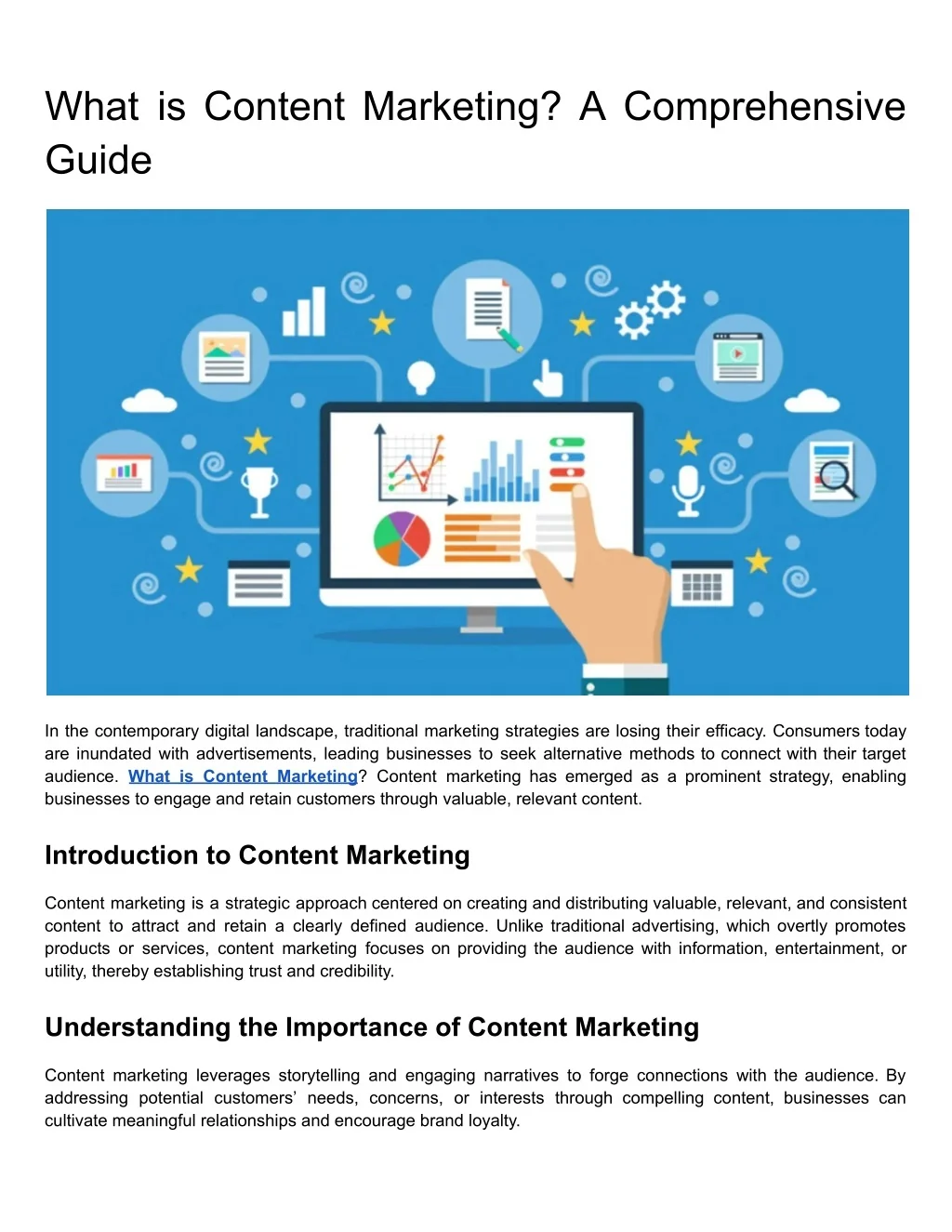 PPT - What is Content Marketing? A Comprehensive Guide PowerPoint ...