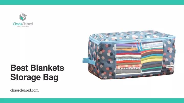 best blankets storage bag