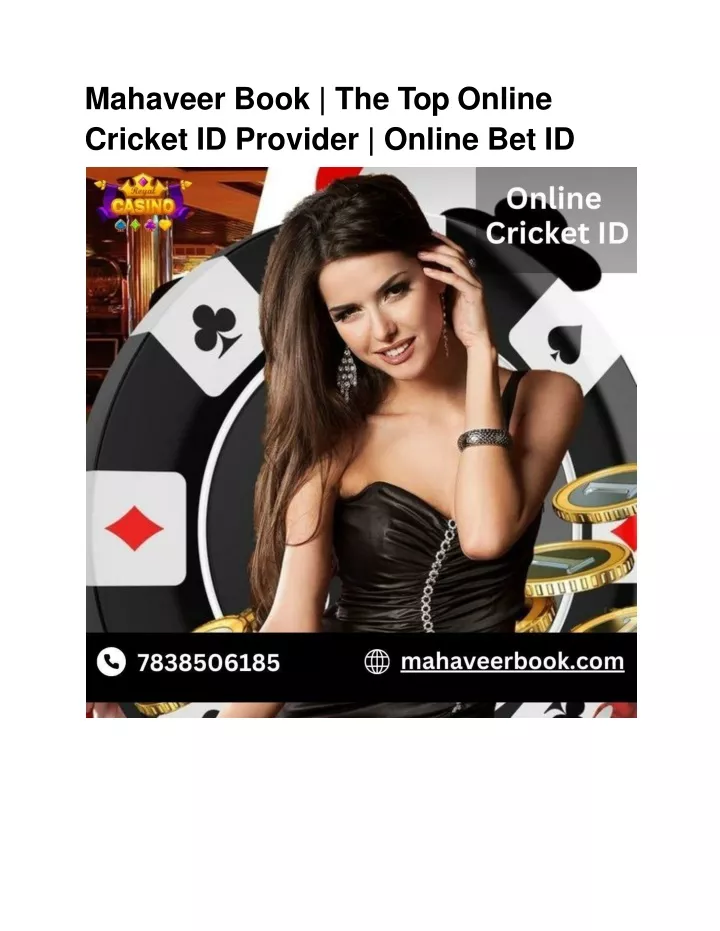 mahaveer book the top online cricket id provider