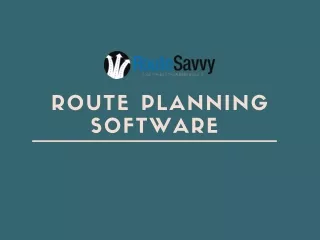 route management software