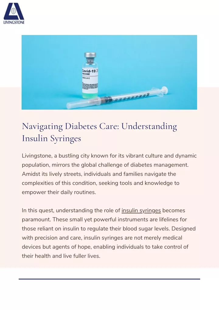 navigating diabetes care understanding insulin