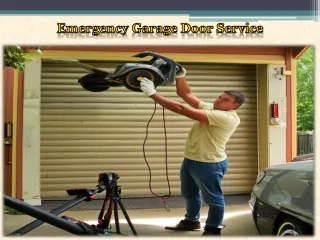 Emergency Garage Door Service